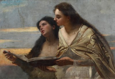 Two Women by Ivan Tišov